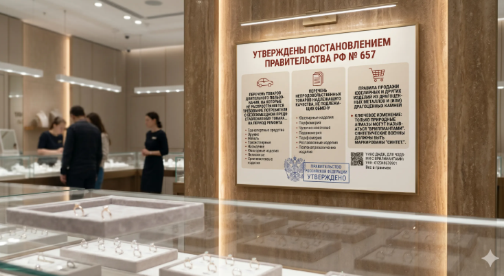 Правительство РФ утвердило новые правила продажи ювелирных изделий