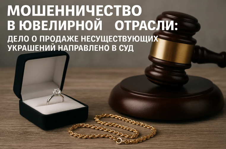 Мошенничество в ювелирной отрасли: дело о продаже несуществующих украшений направлено в суд