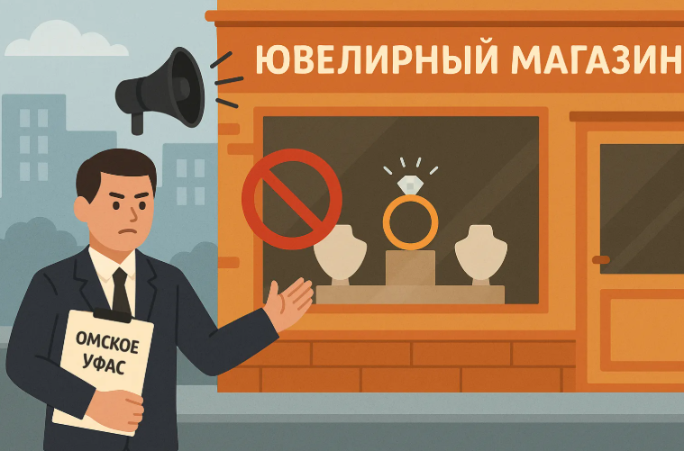 Омское УФАС возбудило дело против ювелирного магазина за незаконную звуковую рекламу