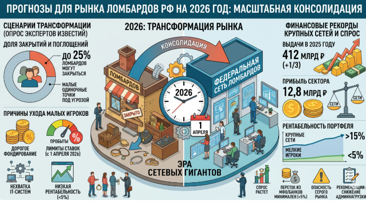 Что ждет рынок ломбардов в 2026 году