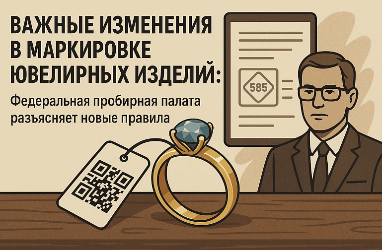 Важные изменения в маркировке ювелирных изделий