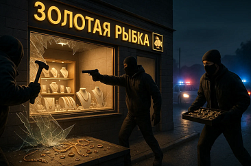 На Урале совершено дерзкое ограбление ломбарда
