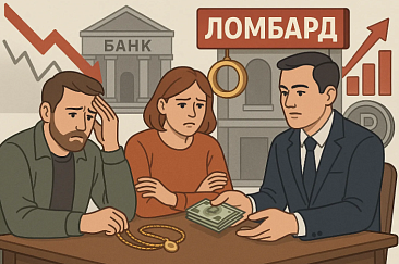 Россияне все чаще обращаются в ломбарды