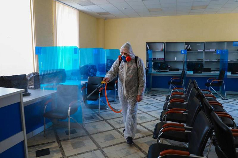 О проведении дезинфекционных мероприятий в офисных помещениях