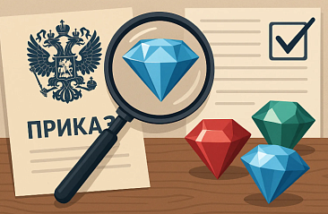 Минфин России представил проект приказа о подтверждении характеристик драгоценных камней