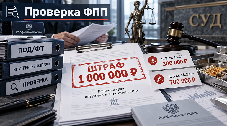 Проверка ФПП обернулась для компании штрафами на 1 миллион рублей