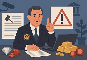Федеральная пробирная палата напоминает об обязанности сообщать о подозрительных операциях с драгоценными металлами и камнями