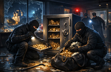 Дерзкое ограбление ювелирного магазина в Вологде