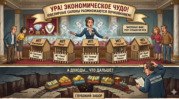 Экономическое чудо-юдо, или Как ювелирные салоны размножаются почкованием